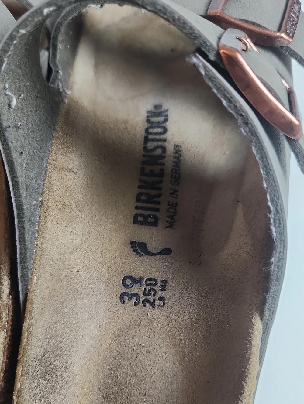 Birkenstock Arizona Birkibuc Unisex Sandals 39 - Picture 3 of 6